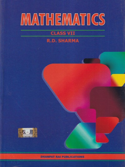 MATHEMATICS – For Class 7th CBSE – R. D. SHARMA – Dhanpat Rai ...