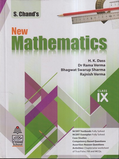 NEW MATHEMATICS Class 9th CBSE | H.K. DASS, DR. RAMA VERMA, BHAGWAT ...