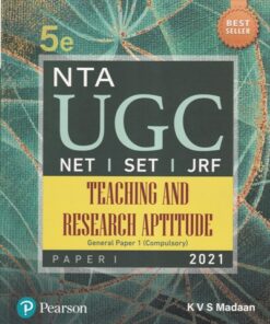 NTA UGC NET SET JRF - TEACHING AND RESEARCH APTITUDE | K. V. S. MADAAN | Pearson