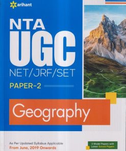NTA UGC NET/JRF/SET PAPER-2 GEOGRAPHY | Arihant Publications