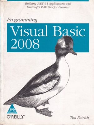 PROGRAMMING VISUAL BASIC 2008 | TIM PATRICK | Shroff Publishers and ...
