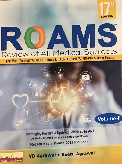 ROAMS Review of All Medical Subjects: 9788194578314: Medicine & Health  Science Books @