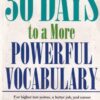 30DAYS TO A MORE POWER FUL VOCABULARY | DR. WILFRED FUNK, NORMAN LEWIS