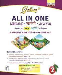 Golden ALL IN ONE Class 2nd CBSE - English, Hindi and Mathematics | New Age