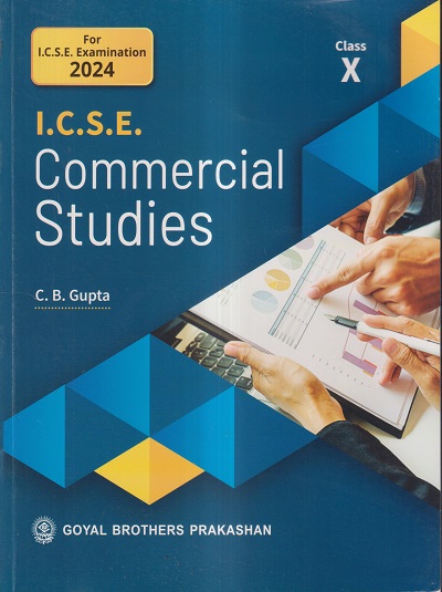 ICSE COMMERCIAL STUDIES 2024 For Class X / Class 10 | C.B. GUPTA ...