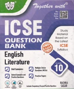 TOGETHER WITH ICSE QUESTION BANK CLASS 10 ENGLISH LITERATURE  | Rachna Sagar Publications