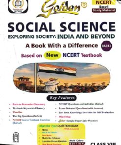 GOLDEN SOCIAL SCIENCE (A BOOK WITH A DIFFERENCE) CBSE CLASS 8th | NEW AGE