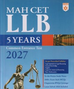 MAH-CET LLB (5 Years) Common Entrance Test 2027 | Arihant Publications