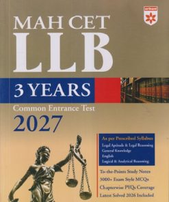 MAH-CET LLB (3 Years) Common Entrance Test 2027 | Arihant Publications