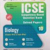 TOGETHER WITH ICSE BIOLOGY CLASS 10TH (CHAPTERWISE & TOPICWISE) COMPETENCY-BASED QUESTION BANK + SOLVED PAPERS| Mrs. A JACOB | Rachna Sagar Publications