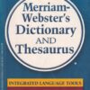 MERRIAM WEBSTERS DICTIONARY AND THESAURUS