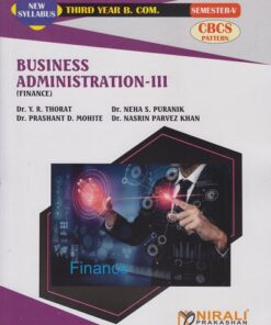 Business Administration 3 - TYBCom Sem 5