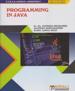 Programming in Java - TYBCA Science Sem 5