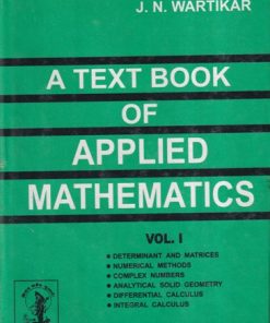 SECOND HAND BOOK | A TEXTBOOK OF APPLIED MATHEMATICS | PUNE VIDYARTHI GRIHA