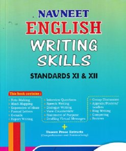 NAVNEET ENGLISH WRITING SKILLS Std. XI & XII / Std. 11 & 12 | नवनीत एज्युकेशन (इंडिया) लि (Navneet Education Ltd)