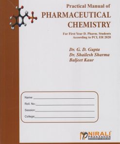 PRACTICAL MANUAL OF PHARMACEUTICAL CHEMISTRY
