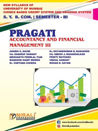 Accountancy and Financial Management 3 - SY B.Com Semester 3