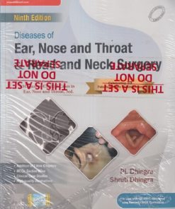 DISEASES OF EAR NOSE AND THROAT AND HEAD AND NECK SURGERY | WITH MANUAL OF CLINICAL CASES IN  EAR NOSE AND THROAT | ELSEVIER