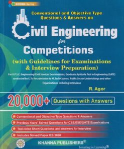 CIVIL ENGINEERING FOR COMPETITIONS | R AGOR | KHANNA