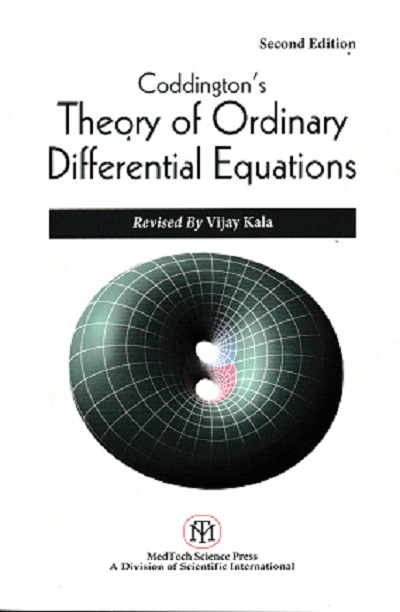 THEORY OF ORDINARY DIFFERENTIAL EQUATIONS | EARL A. CODDINGTON, NORMAN LEVINSON | MC GRAW HILL