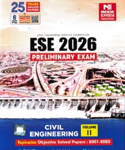 ESE 2026 PRELIMINARY EXAM CIVIL ENGINEERING VOL 2 | MADE EASY