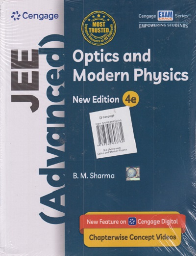 JEE (ADVANCED) (WITH FREE DAILY PRACTICE PROBLEMS DPP) OPTICS AND MODERN PHYSICS | B.M. SHARMA | Cengage