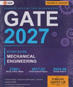 GATE 2027 STUDY GUIDE MECHANICAL ENGINEERING (GRADUATE APTITUDE TEST IN ENGINEERING)  | G. K. Publications