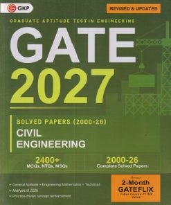 GATE 2027 SOLVED PAPERS (2000-26) CIVIL ENGINEERING (GRADUATE APTITUDE TEST IN ENGINEERING | G. K. Publications