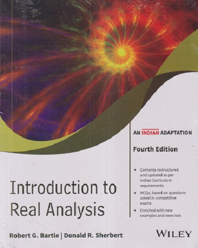 INTRODUCTION TO REAL ANALYSIS | ROBERT G. BARTLE, DONALD R. SHERBERT | Wiley