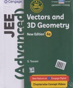JEE (ADVANCED) (WITH FREE DAILY PRACTICE PROBLEMS(DPP)) VECTORS AND 3D GEOMETRY | G. TEWANI | Cengage