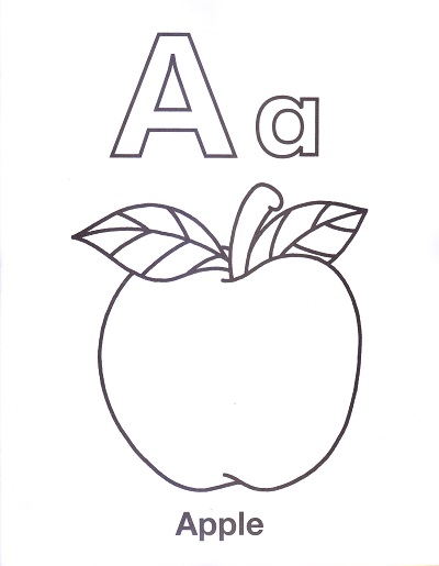 Colouring Book – A-Z | Navneet Education Limited | Pragationline.com