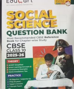 SOCIAL SCIENCE CBSE QUESTION BANK 2025-26 Class 10th | Educart