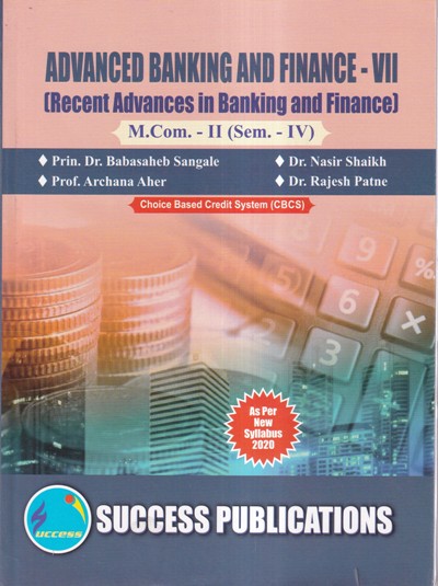 ADVANCED BANKING AND FINANCE- VII (RECENT ADVANCES IN BANKING AND ...