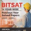 BITSAT 14 YEAR-WISE (PREVIOUS YEAR SOLVED PAPERS 2022-2009) | DISHA PUBLICATIONS