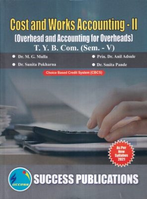 COST AND WORKS ACCOUNTING II OVERHEAD AND ACCOUNTING FOR OVERHEADS T Y ...