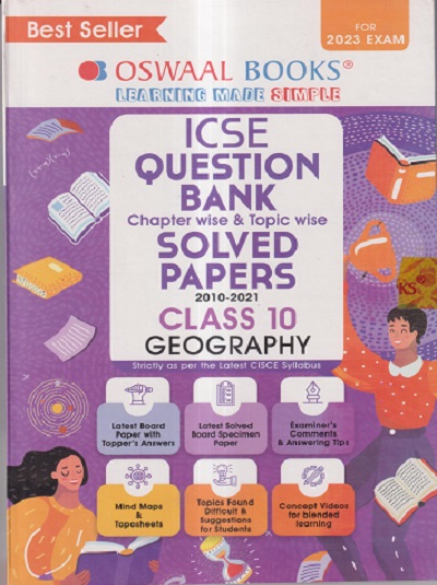 ICSE CHAPTERWISE AND TOPICWISE QUESTION BANK CLASS 10 GEOGRAPHY ...