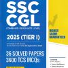 SSC CGL COMBINED GRADUATE LEVEL ONLINE EXAMINATION TIER- 1 36 SOLVED PAPERS 3600 TCS MCQS | Arihant Publications