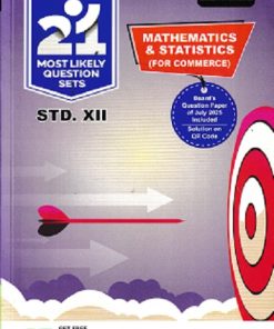 NAVNEET 21 Most Likely Question Sets (Activity Sets) 2026 (Apekshit) Std- XII/Std. 12 MATHEMATICS & STATISTICS (For Commerce) | नवनीत एज्युकेशन (इंडिया) लि (Navneet Education India Ltd)