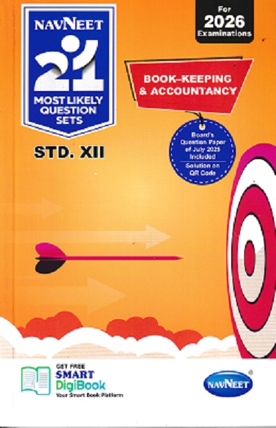NAVNEET 21 Most Likely Question Sets (Activity Sets) 2026 (Apekshit) Std- XII/Std. 12 BOOK-KEEPING & ACCOUNTANCY