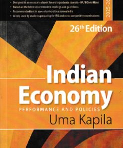 INDIAN ECONOMY (PERFORMANCE AND POLICIES) | UMA KAPILA | ACADEMIC FOUNDATION