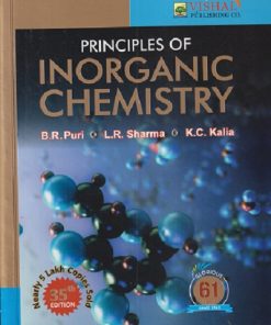 PRINCIPLES OF INORGANIC CHEMISTRY | BR. PURI, LR. SHARMA, KC. KALIA | VISHAL PUBLICATION