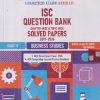 ISC CHAPTERWISE AND TOPICWISE QUESTION BANK CLASS 12  BUSINESS STUDIES | OSWAAL BOOKS