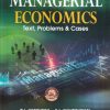 MANAGERIAL ECONOMICS TEXT PROBLEMS AND CASES | R. L. VARSHNEY,K. L. MAHESHWARI | SULTAN CHAND AND SONS