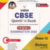 VIDYA CBSE QUESTION BANK TERM 2 EXAMINATION 2022 CLASS 12 BIOLOGY | VIDYA PRAKASHAN