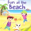 All set to Read: Level Pre-K: Introduction to Reading : Fun at the Beach (3 Letter Words) | Om Books International