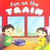 All set to Read: Level Pre-K: Introduction to Reading : Fun On The Train (3 Letter Words) | Om Books International
