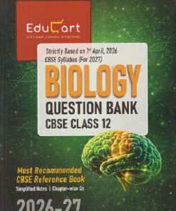 CBSE CLASS 12TH BIOLOGY QUESTION BANK 2026-2027 | EDUCART