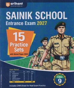 SAINIK SCHOOL ENTRANCE EXAM 2027 15 PRACTICE SETS WITH SOLVED PAPER 2026 | Arihant Publications