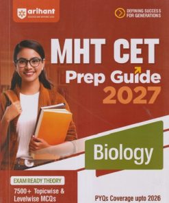 MHT CET PREP GUIDE 2027  BIOLOGY | RASHMI DESPANDE | Arihant Publications
