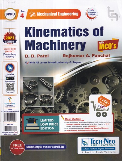 KINEMATICS OF MACHINERY | TECH – NEO | Pragationline.com